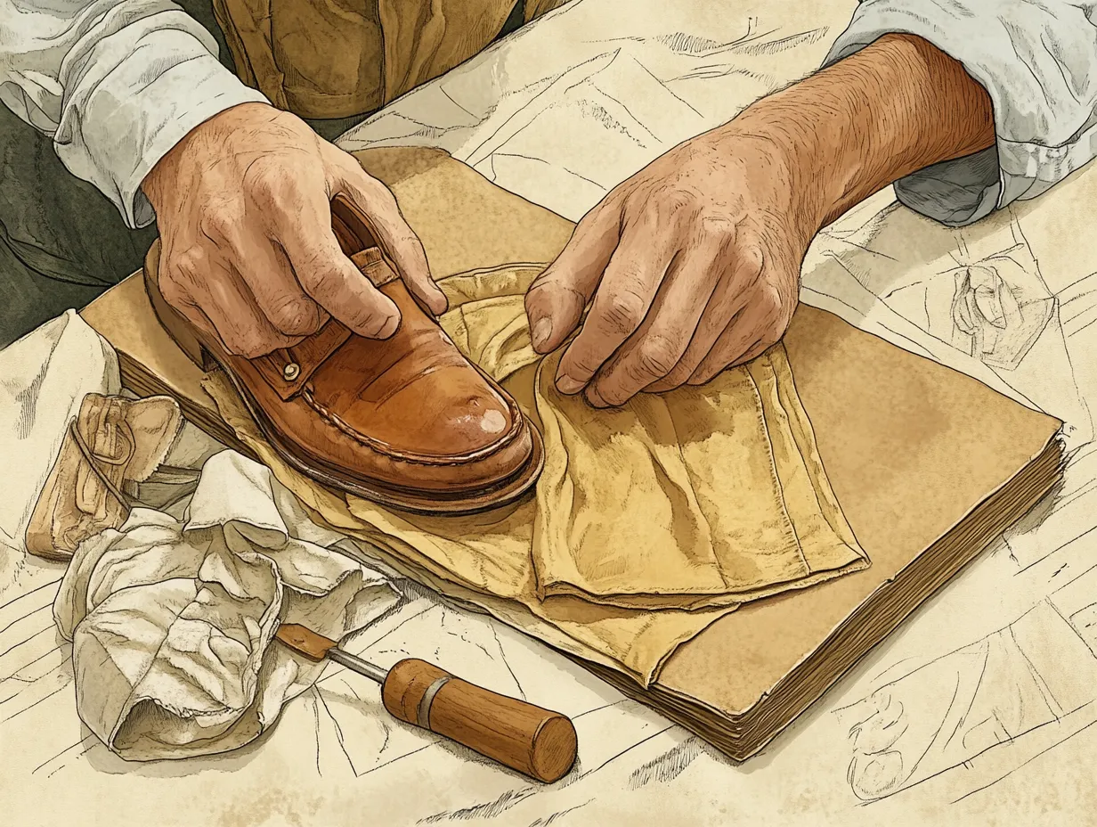 Langlebige Schuhe in Reparatur